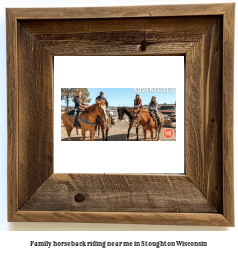 family horseback riding near me in Stoughton, Wisconsin